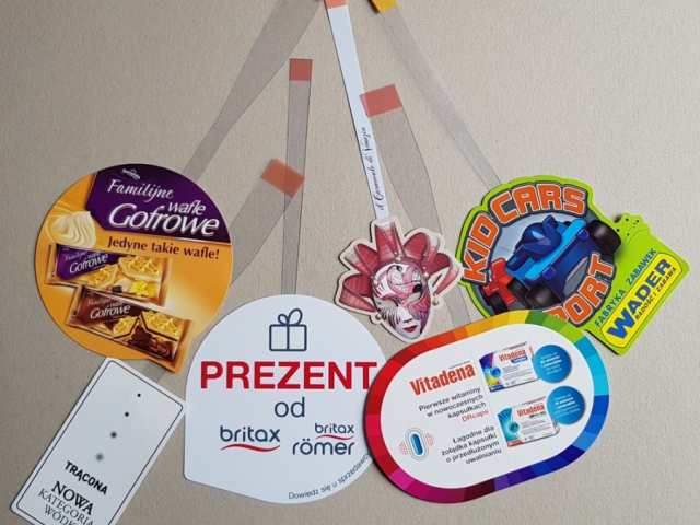 Wobblery reklamowe – producent skutecznych materiałów POS