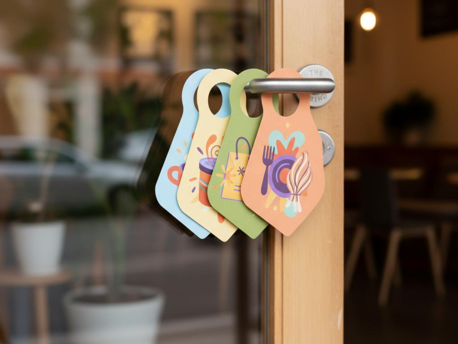 Promocyjne wywieszki na drzwi sklepowe - jak skutecznie informować klientów o ofertach