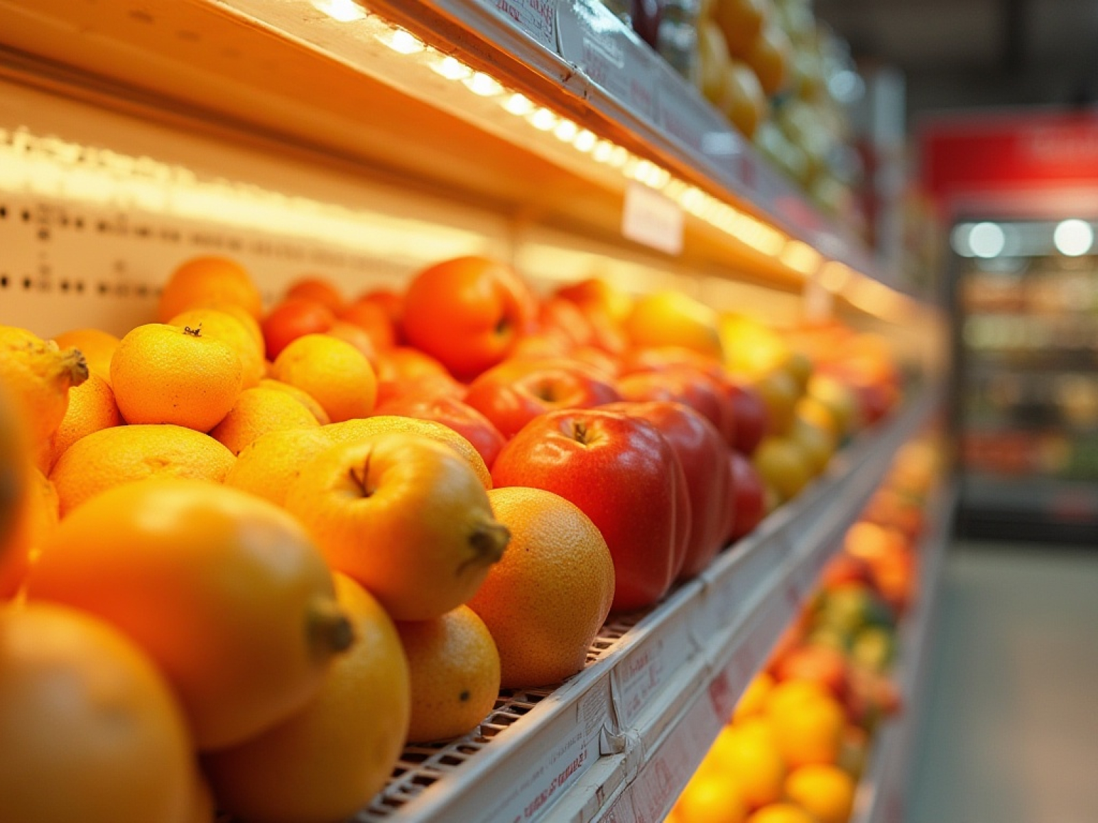 Shelftalkersy kartonowe małe sieci