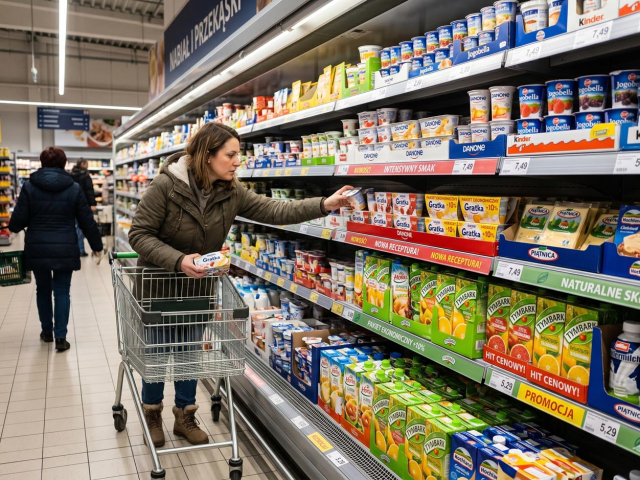 Listwy półkowe dla producentów FMCG: jak wspierają sprzedaż w sieciach handlowych?
