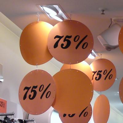 Dekoracja I Wizualizacja Sieci Handlowych Elementy Informacyjne Podwieszane Nalepki Podogowe 1 20180113 1042069825