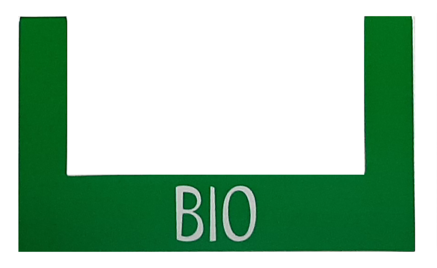 Oznaczenia regałowe dla sieci sklepów do listew 4 cm